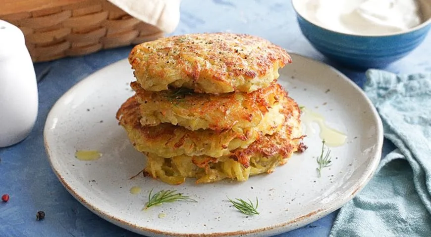 Frittelle di patate pronte