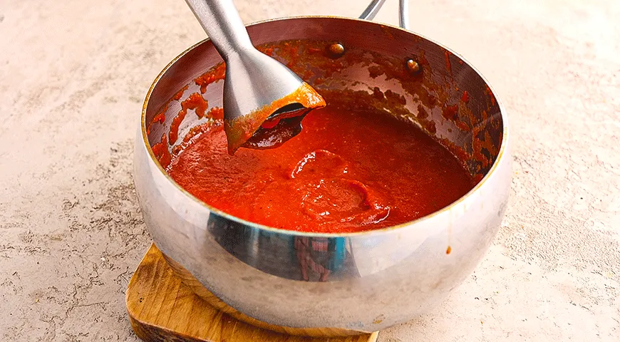 Ketchup di pomodoro al forno